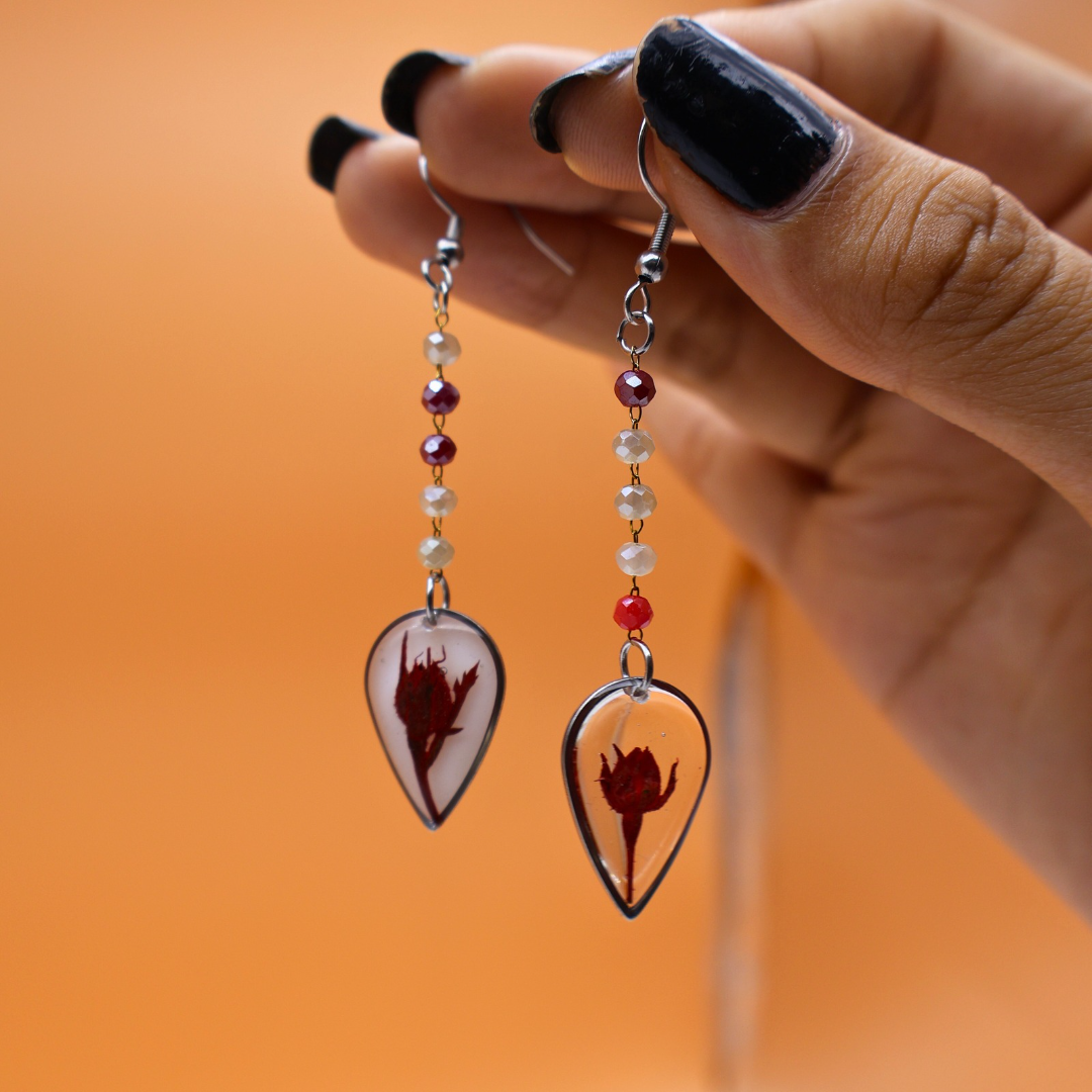 Haunting Adeline Rose Earring