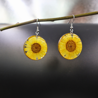 Sun Flower Earrings