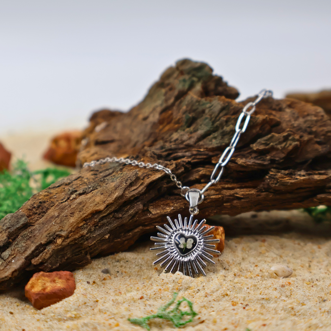 Silver Blossom Necklace