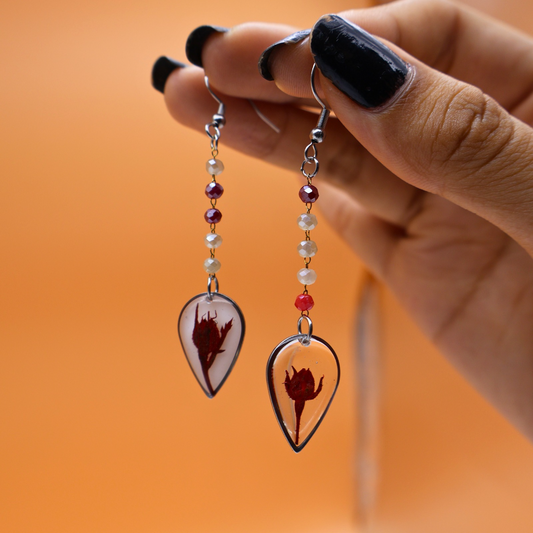 Haunting Adeline Rose Earring