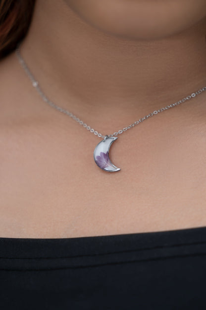 Crescent Moon - Cornflower