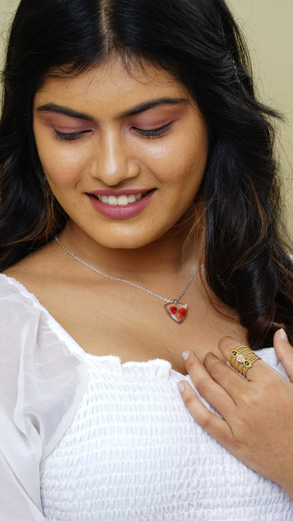 Twist Cross  Ring 18k gold