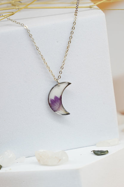 Crescent Moon - Cornflower