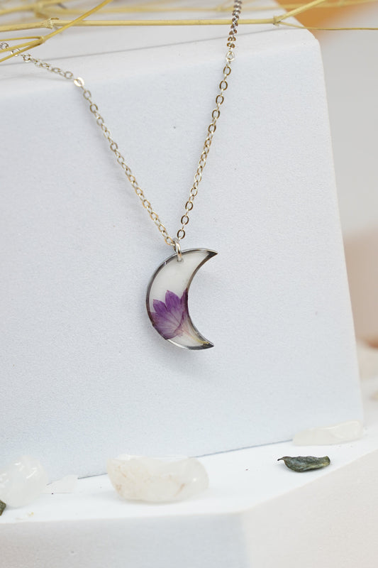 Crescent Moon - Cornflower