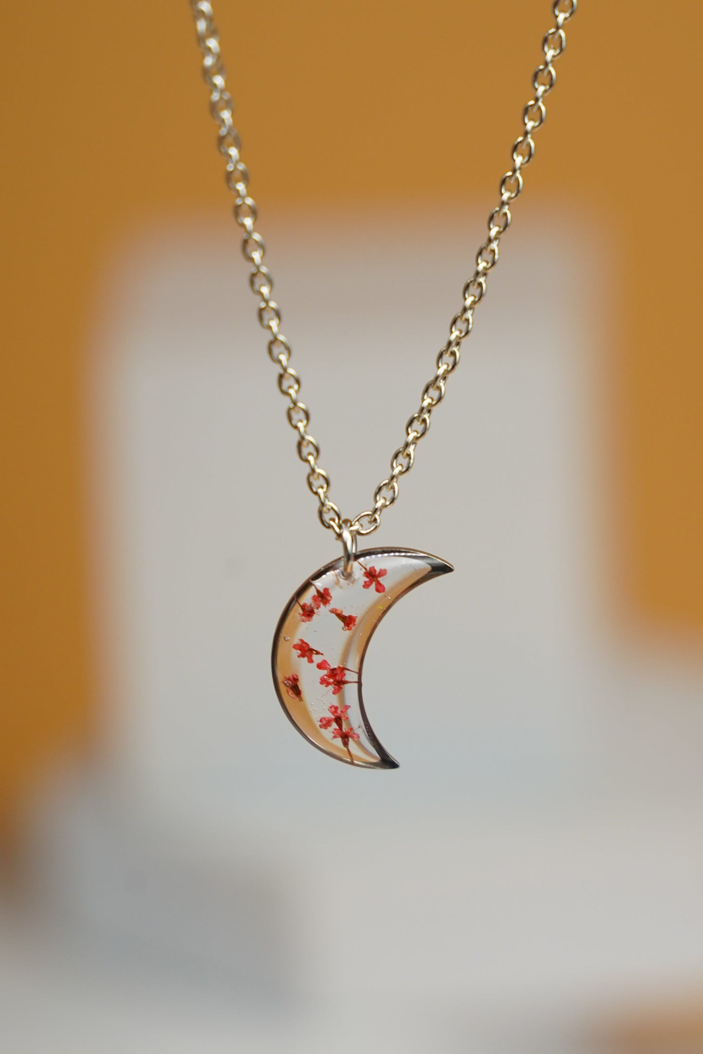 Magical Lace crescent moon